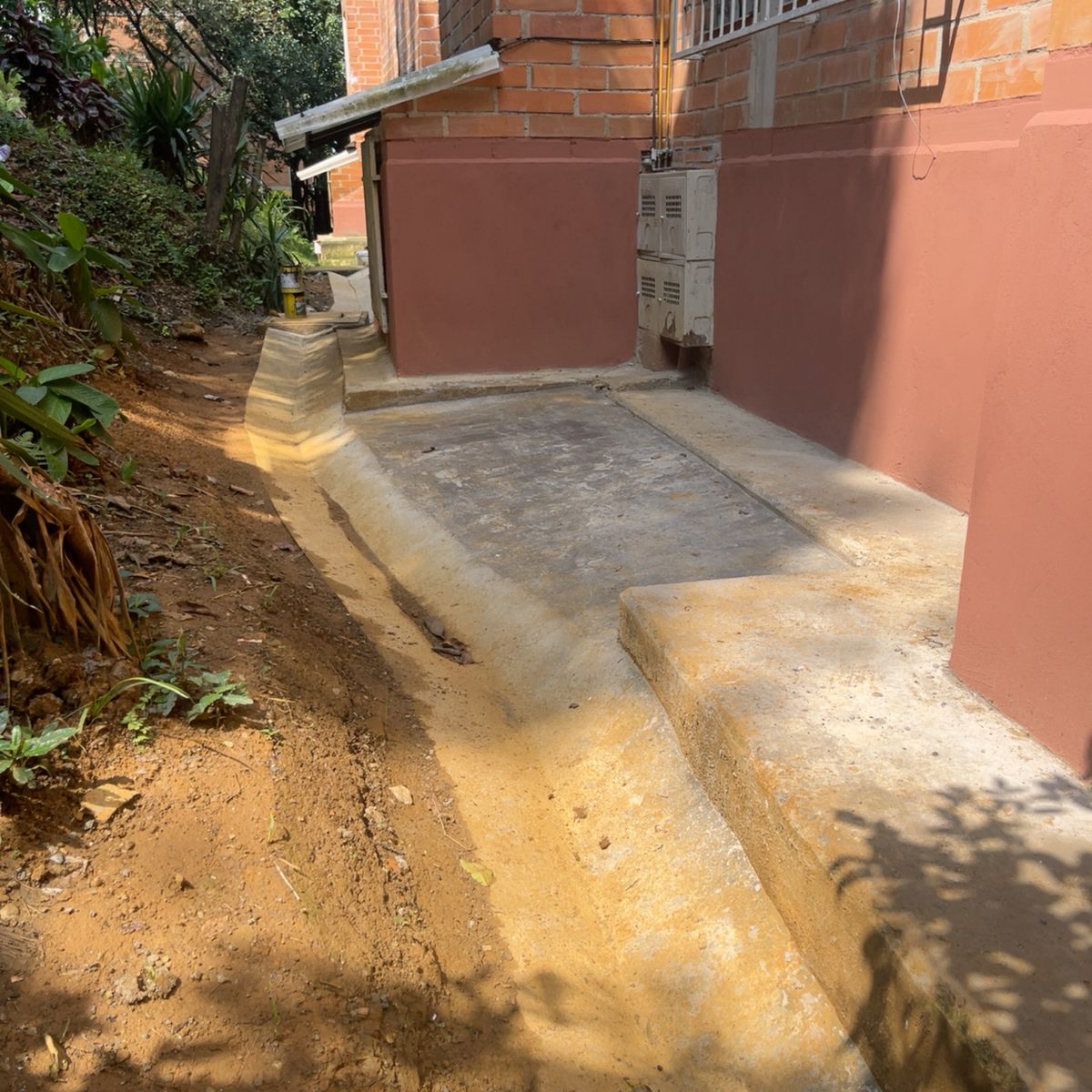 Filtro francés perimetral terminado en la Urbanización Parma de Valladolid